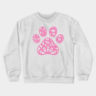 Dog Paw Crewneck Sweatshirt